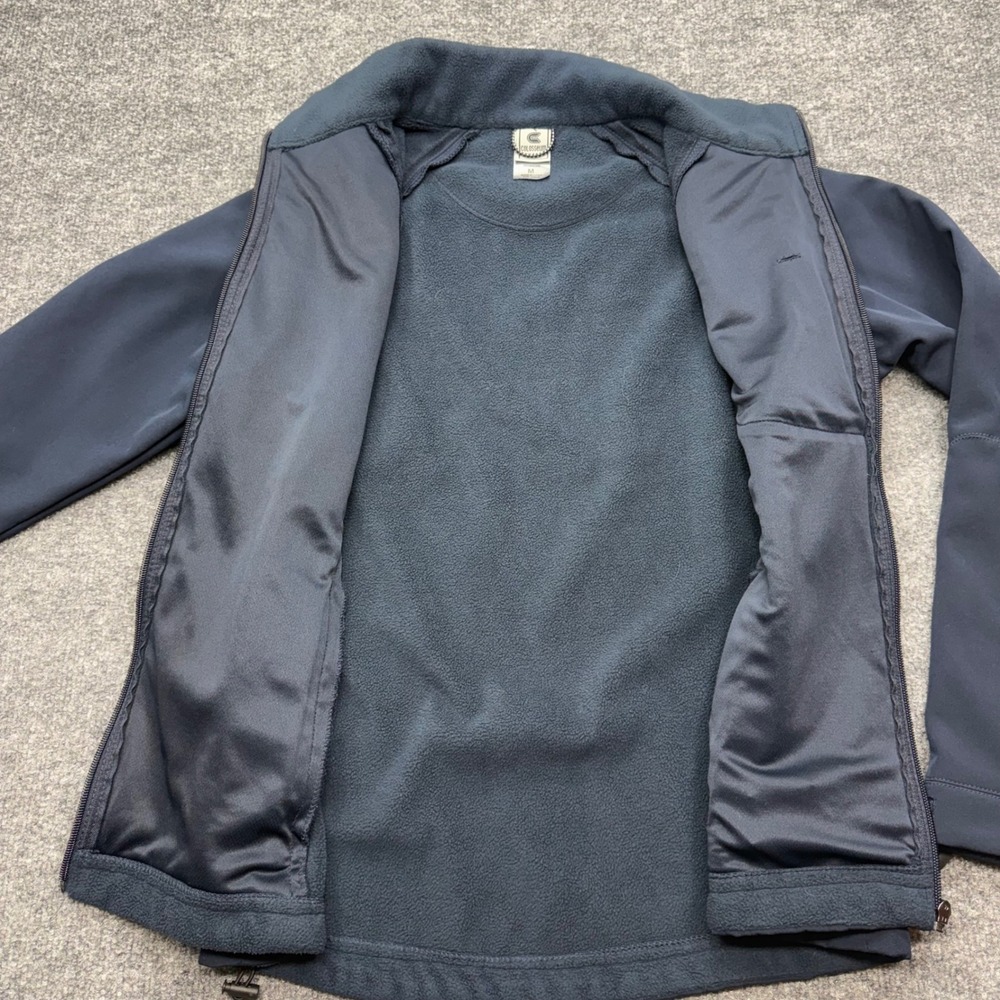 Colosseum Ole Miss Rebels Womens Navy Blue Softshell Fleece Lined Jacket Medium - Picture 8 of 10